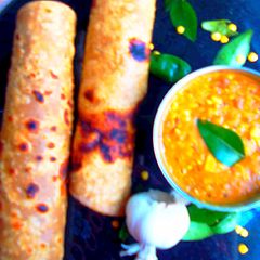 A picture of Creamy Khadi Masoor Dal.
