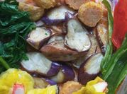 Gambar mi wantan goreng