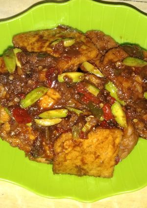 Foto resep Tahu tempe kecap+petai