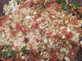 Sambal kemangi penyet tempe