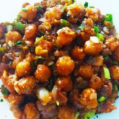 A picture of Crispy Chilli Chana.