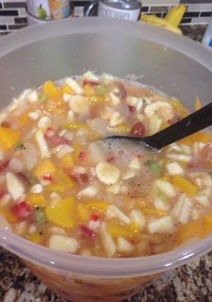 Una foto de Ensalada de frutas