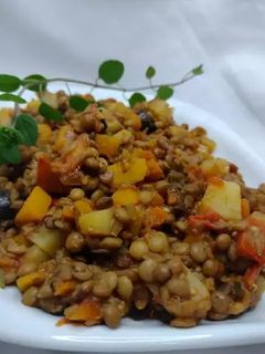 Una foto de Guiso de lentejas Veggie 🌱