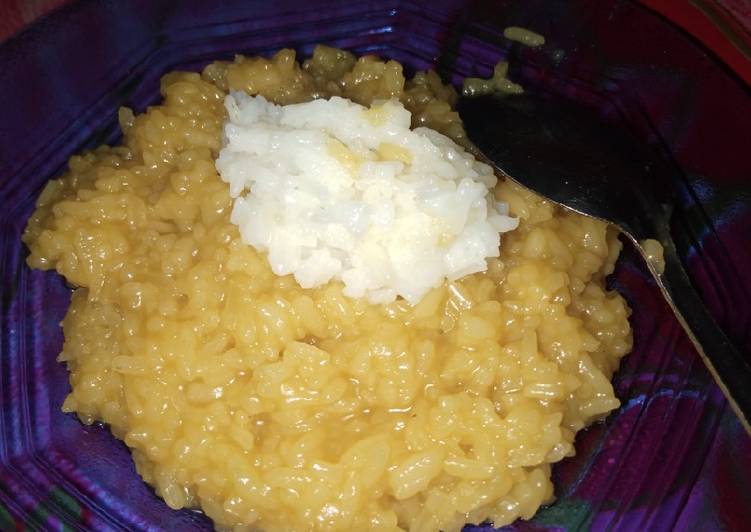 Cara Gampang Membuat Bubur Merah putih nasi yang Lezat