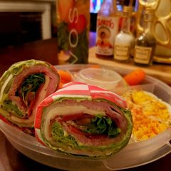Turkey wrap A picture of Turkey wrap.
