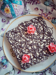 Foto di Torta tre cioccolati
