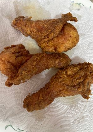Una foto de Pollo a Broaster Casero