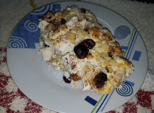Una foto de Torta dietética de manzanas y ricota
