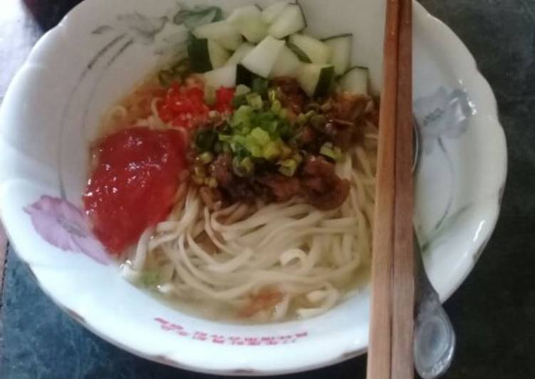 Resep Mie ayam sederhana yang Bisa Manjain Lidah