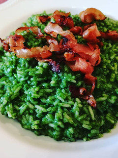 Foto di Riso basmati con crema di bietola