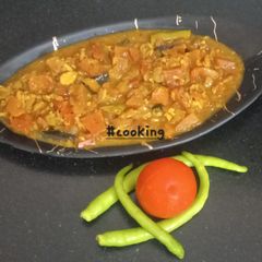 A picture of Tomato Sabzi.