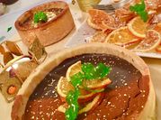 A picture of pie dough dessert