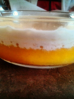 Una foto de Postre frío de piña