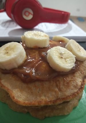 Una foto de Pancakes integrales ❣️