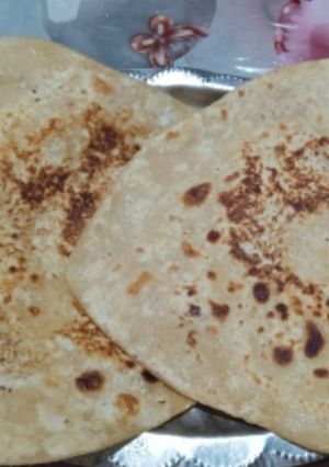 A picture of Masala parantha.