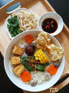 Hình của món Hủ tiếu chay.