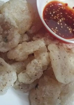 Foto resep Rujak Cireng Lembut di Dalam Krispi di Luar