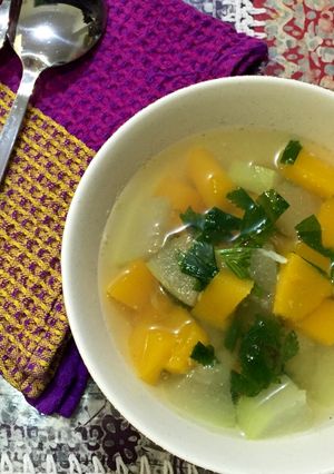 Foto resep Sayur sop labu