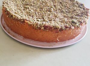 صورة لوصفة كنافة بالقشطة والجبنة