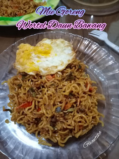 Foto resep Mie Goreng Wortel Daun Bawang