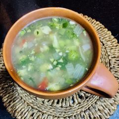 A picture of Mix Veg Soup.