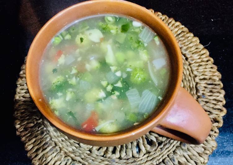 Simple Way to Prepare Quick Mix Veg Soup