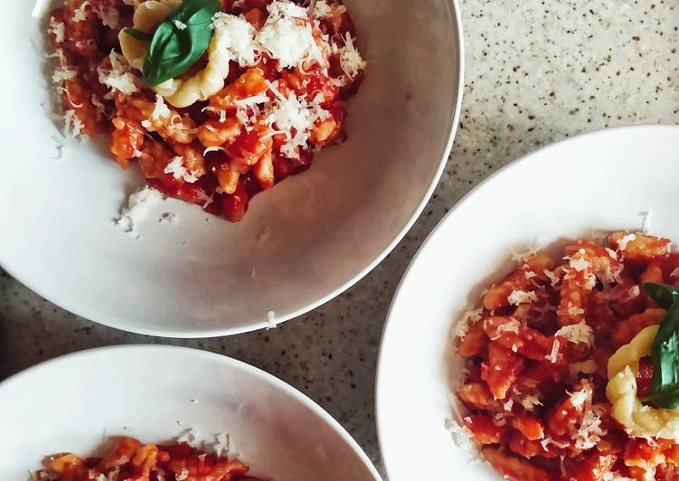 Pasta "sapore di vacanza"