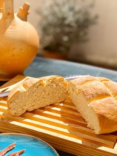 Una foto de Pan de hogaza casero