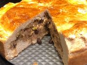 Una foto de pastel con harina de trigo
