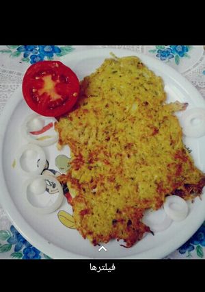 عکسی از دستور کوکوسیب زمینی😋🌸