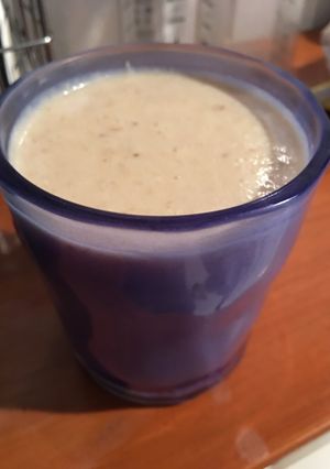 Una foto de Licuado de proteina