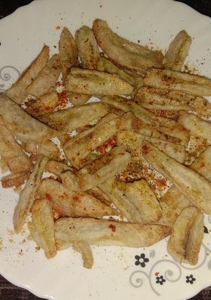 कच्चे केले के फ्रेंच फ्राइज (kachhe kele ke french fries recipe in Hindi) रेसिपी मुख्य फोटो