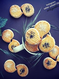 عکسی از دستور شیرینی نون چای قزوین