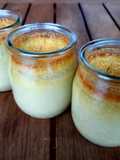 Flan de coco triple sin