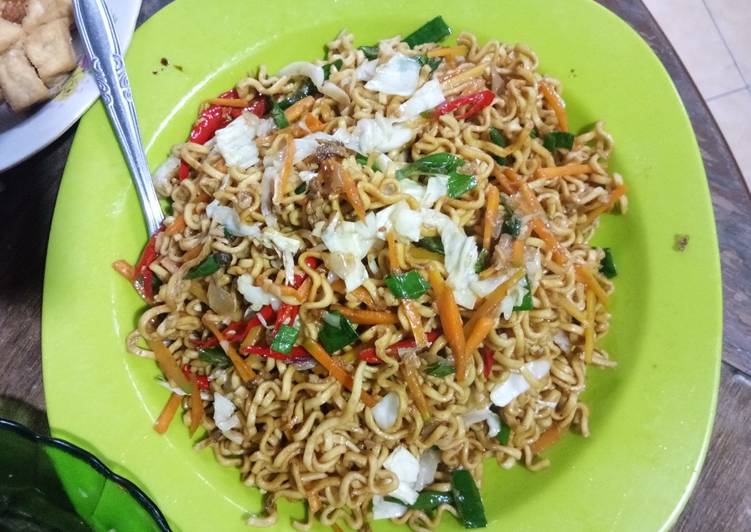 Resep Mie goreng sayuran Anti Gagal