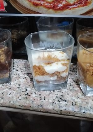 صورة لوصفة كاسات الكنافه بنكهات مختلفه