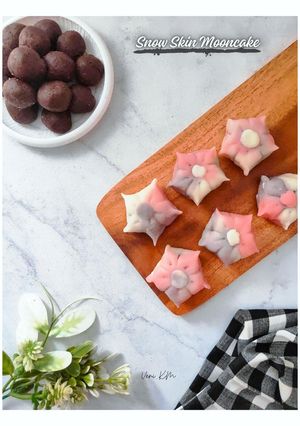 Foto resep Snow Skin Mooncake Tanpa Cetakan