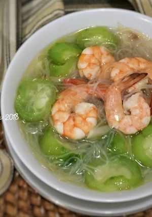 Foto resep 14. Sup Oyong Udang