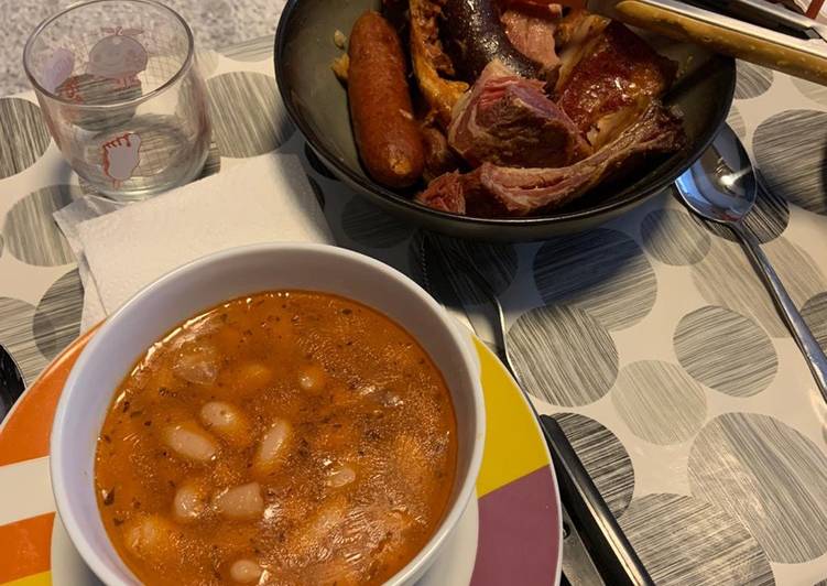 Fabada asturiana en Crockpot