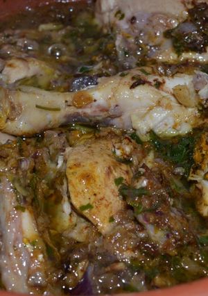 Una foto de Pollo estilo Seffa