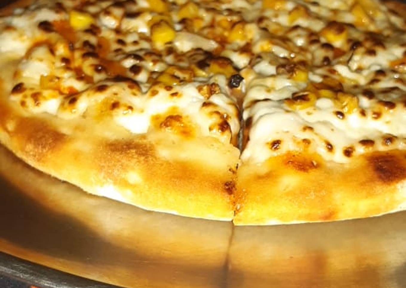 Cheese Corn Pizza