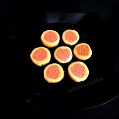 A picture of Red-heart Cookies.