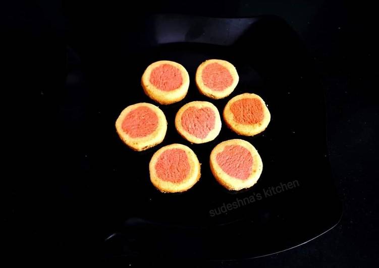 Recipe of Super Quick Homemade Red-heart Cookies