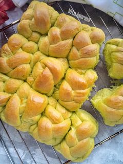 Foto resep Pandan Butter Bread