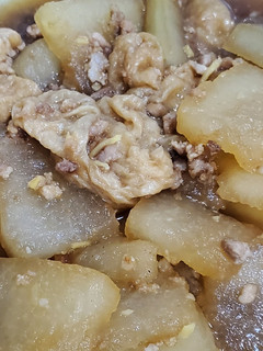 醬燒肉末冬瓜與麵筋 的食譜成品照片