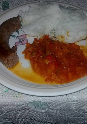 A picture of Tomato gravy.