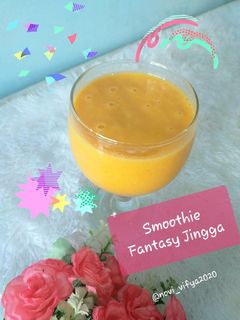 Foto resep 21. Smoothie Fantasi Jingga