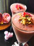 Banana fig smoothie