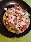 Tostadas de carne molida "fácil y delicioso"