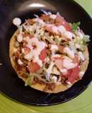 Tostadas de carne molida "fácil y delicioso"